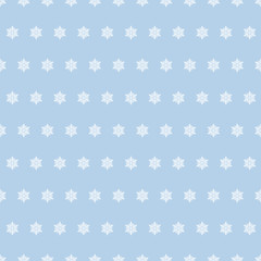 Snowflake vector pattern
