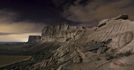 Bardenas night