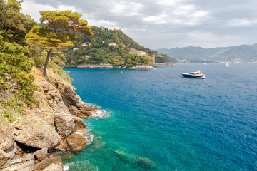 The coast of Liguria.