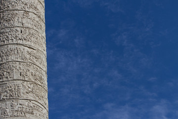 Trajan column in Rome
