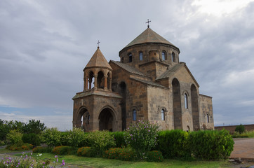 Saint Hripsime Church, medieval UNESCO list church in Echmiadzin, Armenia