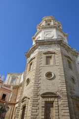Fototapeta na wymiar Turm der Kathedrale, Cadiz