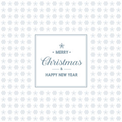 Christmas Greeting Card. Merry Christmas lettering, vector illustration. Christmas Background.
