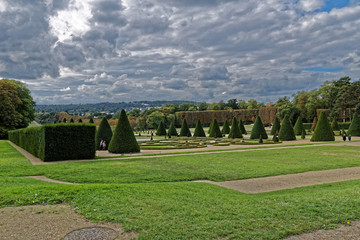 Parc de sceau, garden, castle
