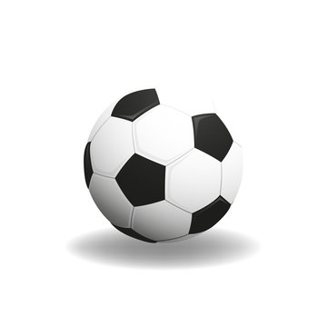 Soccer ball. Football symbol for your web site design, app, UI. Vector illustration, EPS10