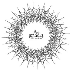 Happy Halloween Vector illustration ghost eps10