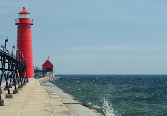 Grand Haven South Pierhead Inner Light, built in 1905