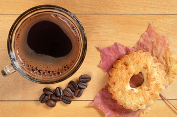 Coffee with cookies