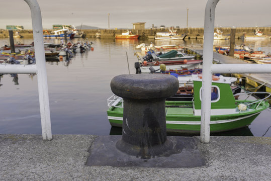 Puerto pesquero.