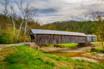 Cabin Creek or Mackey- Hughes Farms Covered Bridge