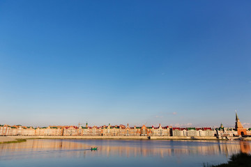 Obraz premium Embankment Bruges in Yoshkar-Ola. Russia, Republic of Mari El