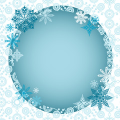 Christmas card, illustration.