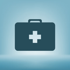 Obraz premium First aid vector icon