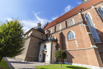 Fototapeta na wymiar Roman catholic church,Corpus Christi Basilica, Kraków, Poland