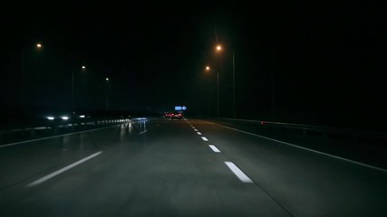Driving at night