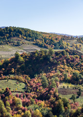 Obraz premium Autumn at Churet, Mazandaran, Iran