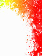 Fototapeta premium Abstract stain watercolors.colors wet on dry paper 