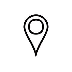 navigation icon stock vector illustration flat design