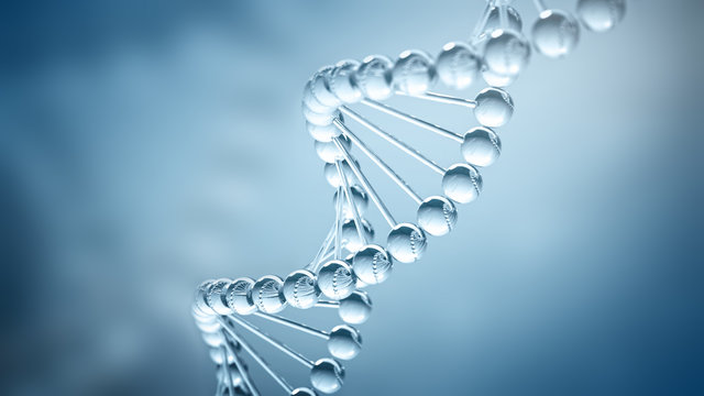 DNA Background - 3D illustration
