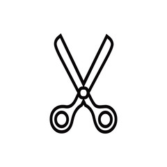 scissors icon stock vector illustration flat design