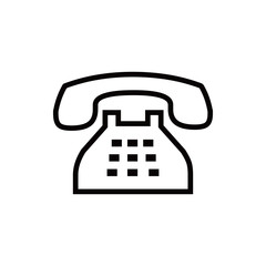 phone icon stock vector illustration flat design