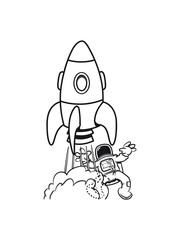 rocket start funny race