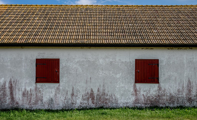 Barn with two windows