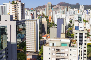 View of the Funcionarios neighborhood. Belo Horizonte, Minas Gerais, Brazil. September 2016