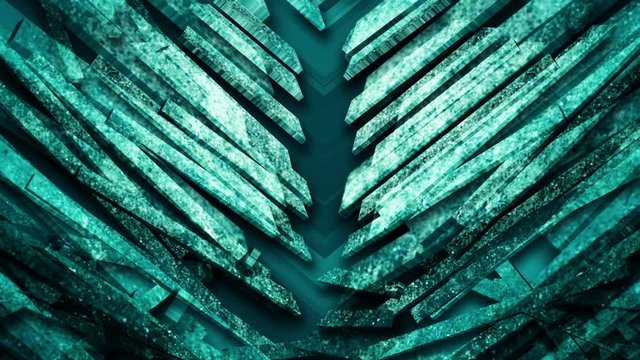 A 10 second loop of an abstract grunge wood panel with mosaic texture.