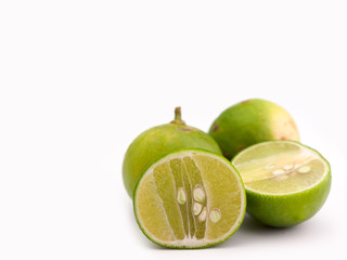 Fresh lime and slice