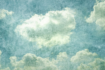 grunge retro sky background