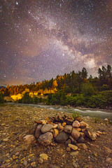 Count the stars by the campfire