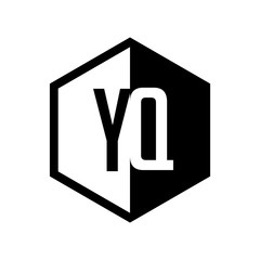 INITIAL hexsagonal HALF LOGO