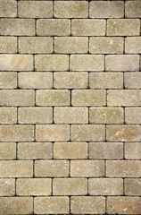 Orange Concrete pavers pattern for advertising close-up
