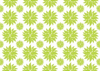 Leaves Green Background