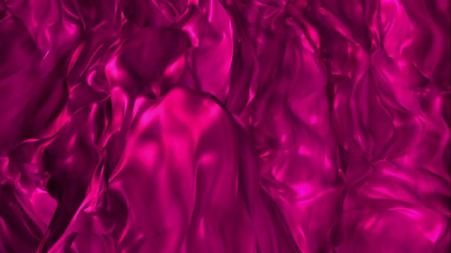 An abstract background of flowing magenta flowing down.