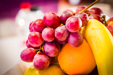 Fruits ready to be server