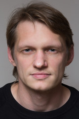 Fototapeta premium Portrait of a attractive russian guy