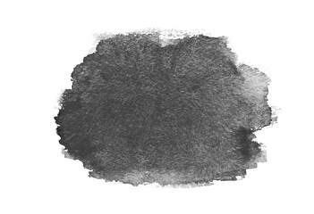 Gray of color strokes on white background with clipping path