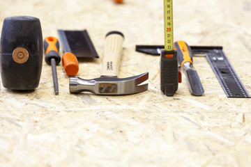 tool in the carpenter's workshop