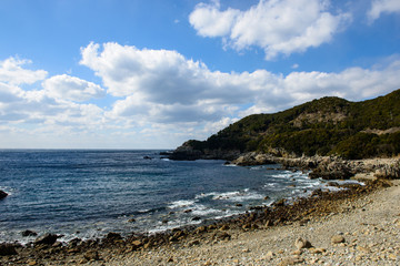 海岸の風景