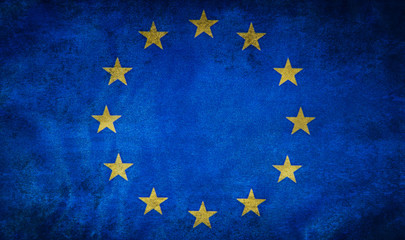 European grunge flag
