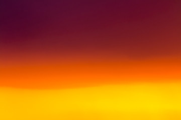 Beautiful sky at sunset time