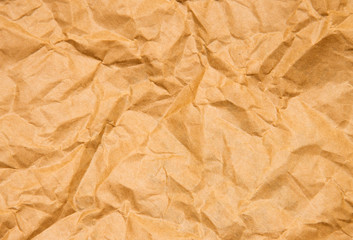Crumpled paper for background usage