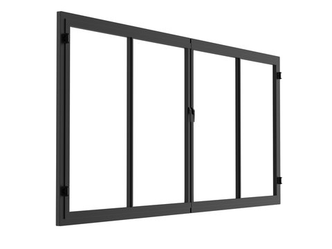 window frame isolated on white