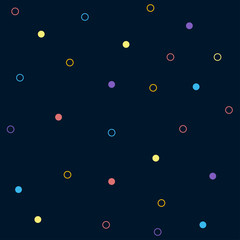 Universal vector detailed geometric illustration.