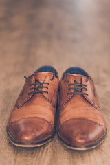 Braune Schnürschuhe