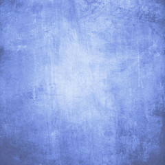 Fototapeta premium Grunge blue background with space for text