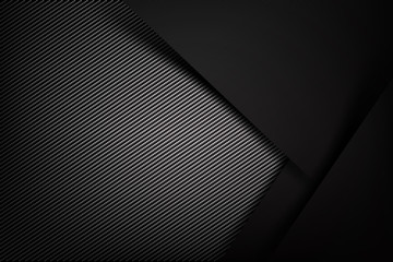 Abstract background dark with carbon fiber texture vector illust