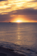 seascape near the marina in Israel, Ashkelon